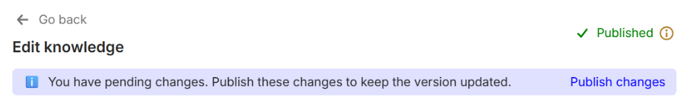 How to manage Zeus AI Knowledge Snippets