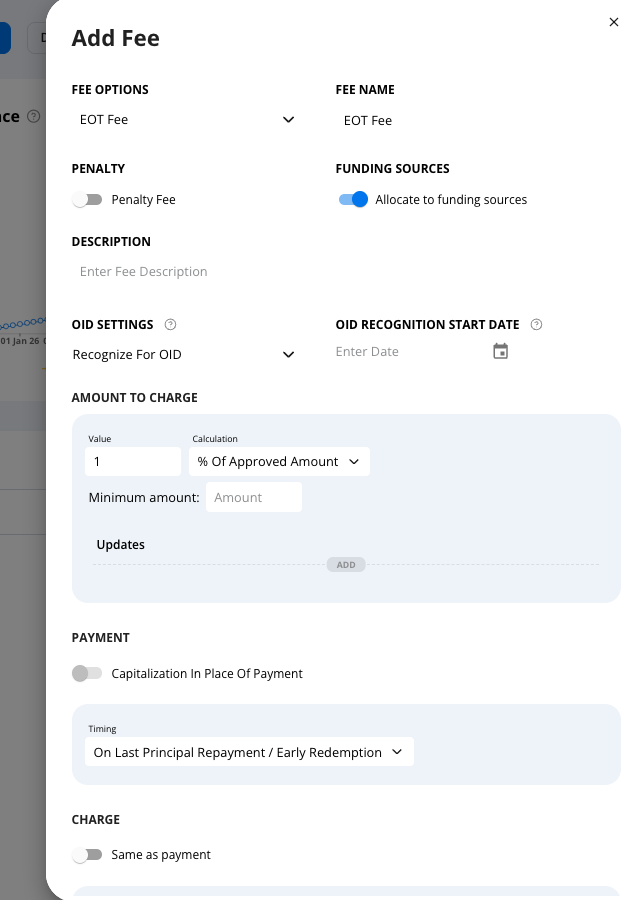 Backend (BE) Fee - Creation & Update Guide