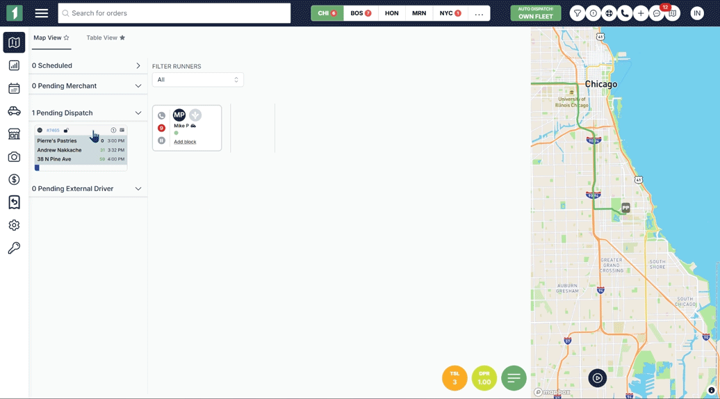 Manually Assign a Driver to an Internal Fleet