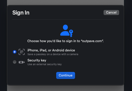 Sign In Faster and More Securely with Passkeys