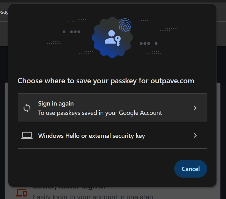 Sign In Faster and More Securely with Passkeys