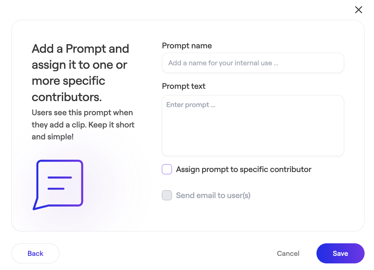 How to Personalize Prompts for Specific Contributors