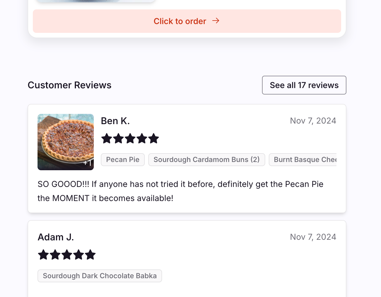 Customer Reviews