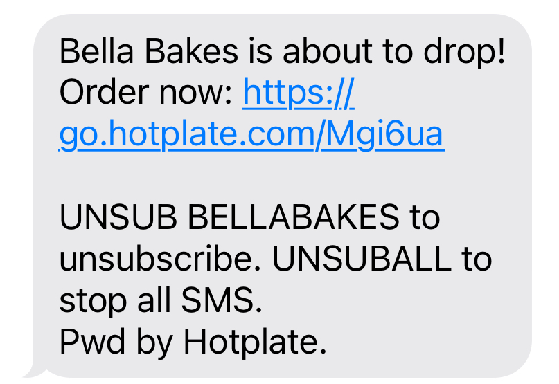 Customer SMS lists & notification guide