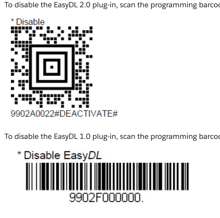 Barcode Scanner Setup