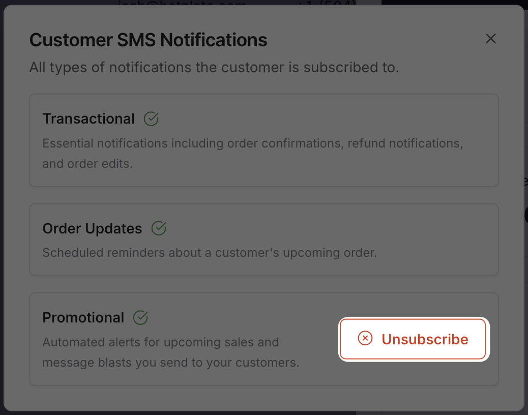 Can I delete a customer?