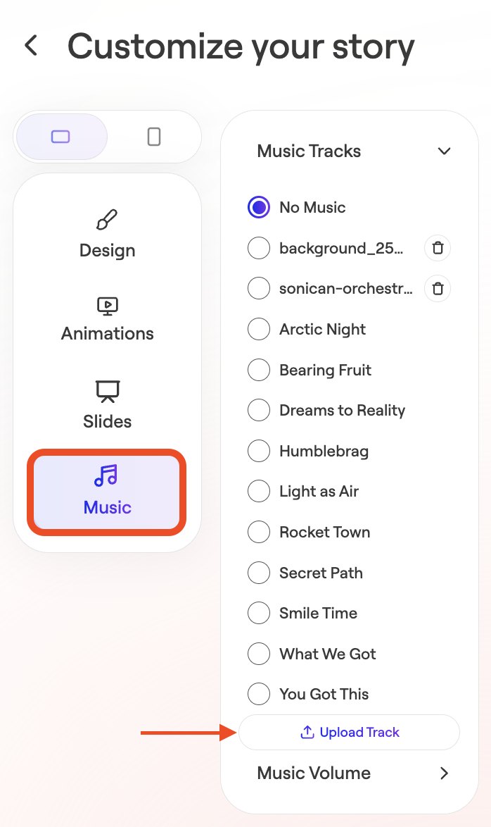 How to Add Music