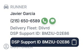 Contact Dlivrd about a Delivery