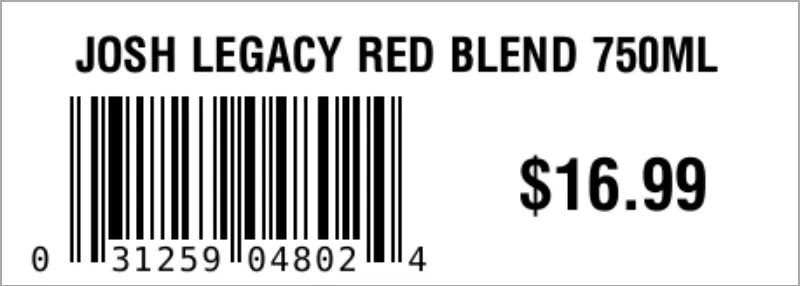 Selecting a Label Design