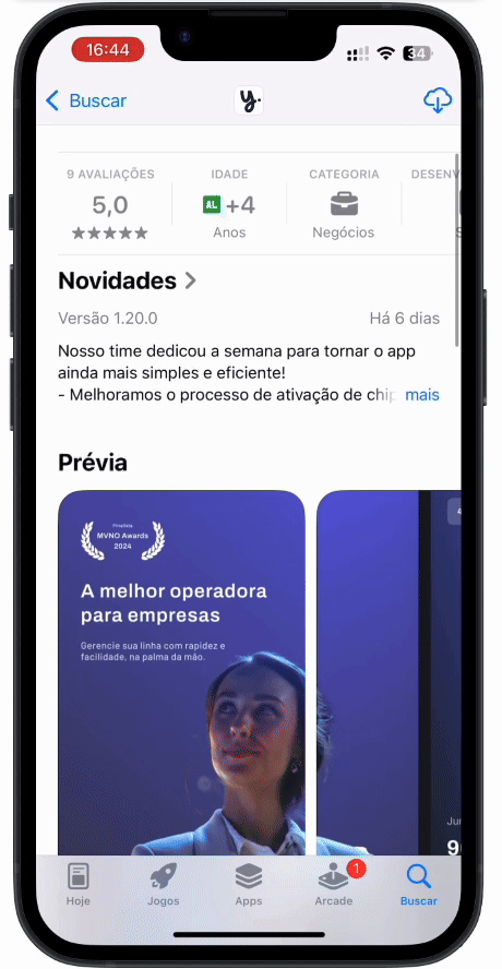 Como configurar o WhatsApp Business no celular com um número virtual móvel da Salvy