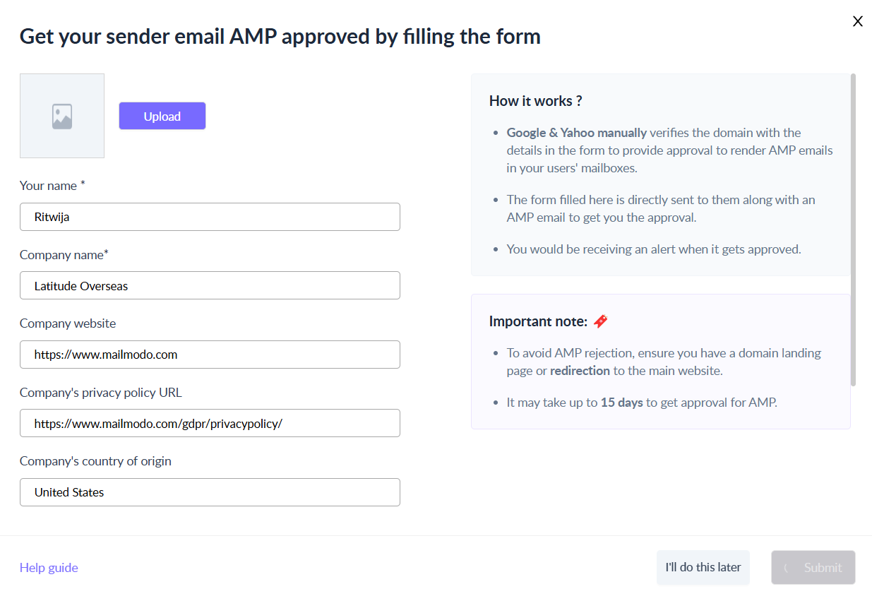 How to Add Your Sender Domain in Mailmodo?