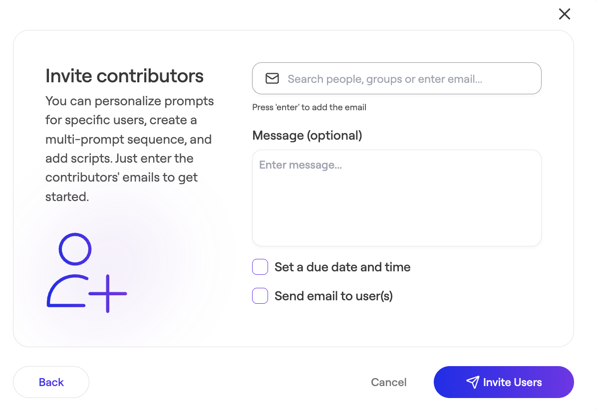 How to Set Scripts for Contributors