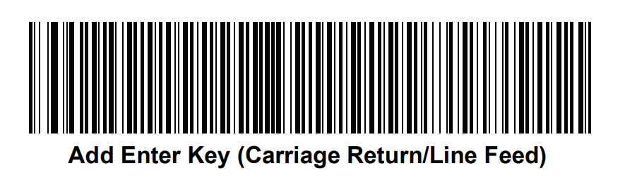 Barcode Scanner Setup