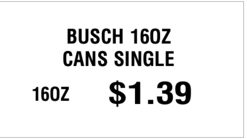 Selecting a Label Design