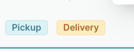 How to request delivery set up 