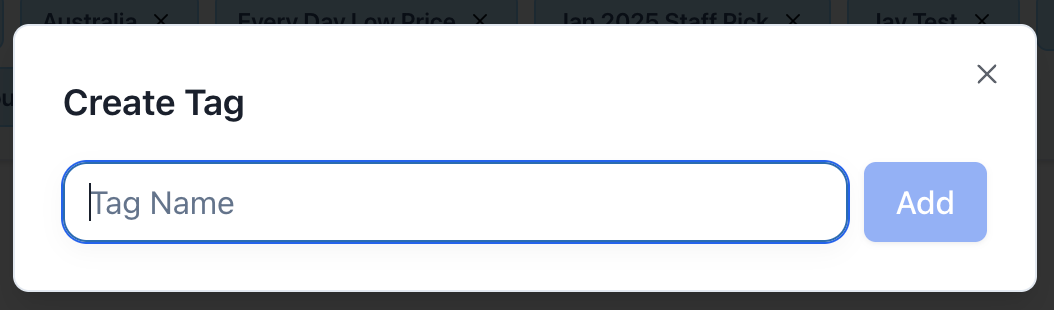 Item Tagging
