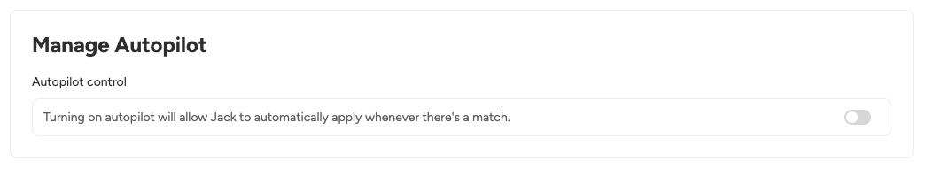 How does Autopilot work?