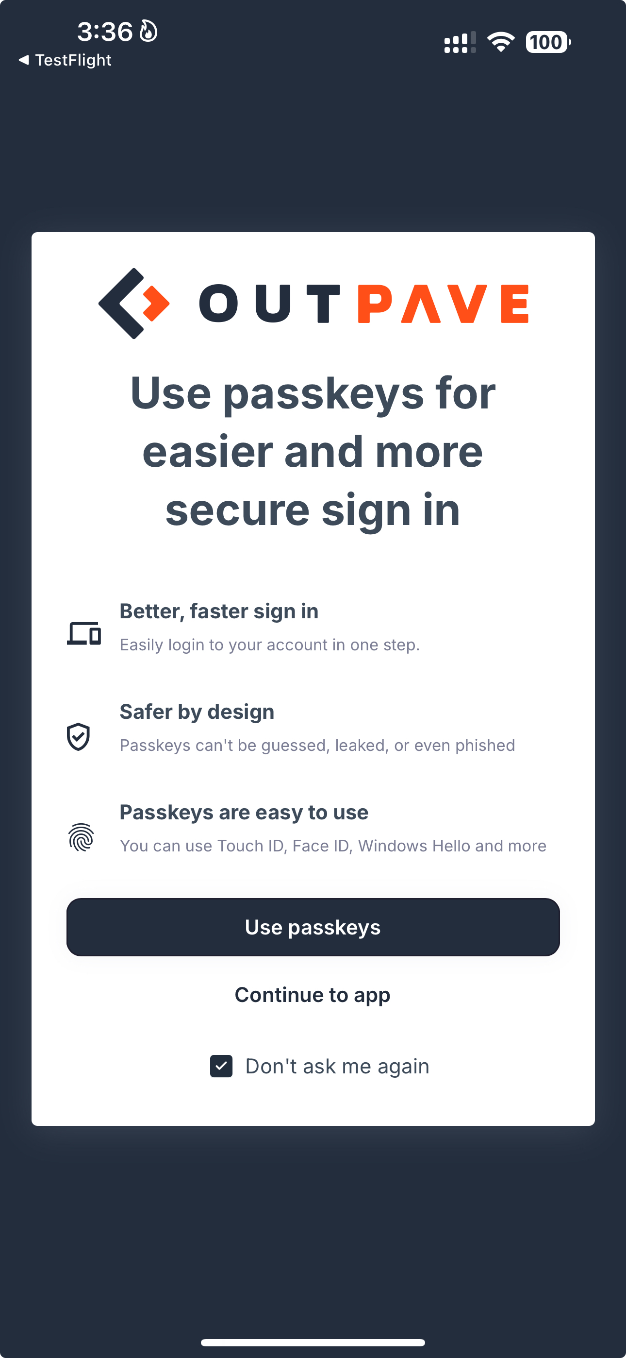 Sign In Faster and More Securely with Passkeys