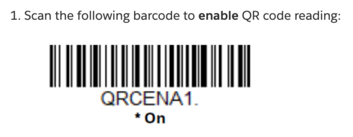 Barcode Scanner Setup