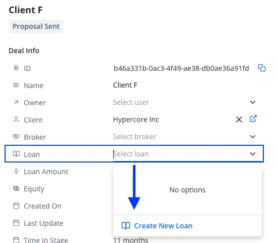 Creating a Loan