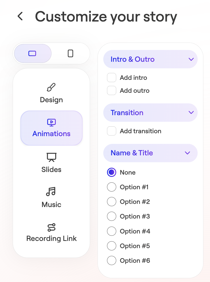 How to Adjust Branding on Your Story