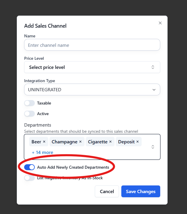 Sales Channel