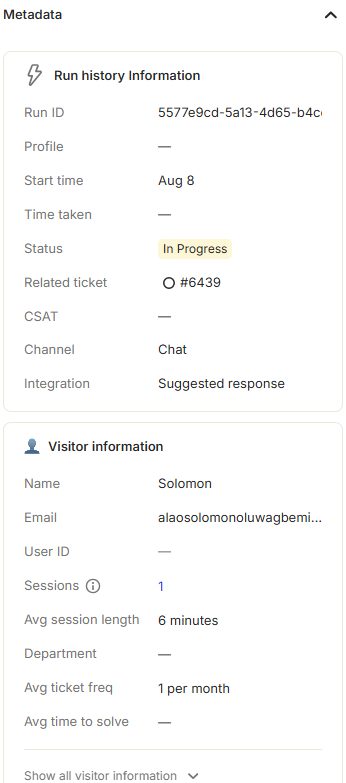 How to manage Zeus AI QA Run history