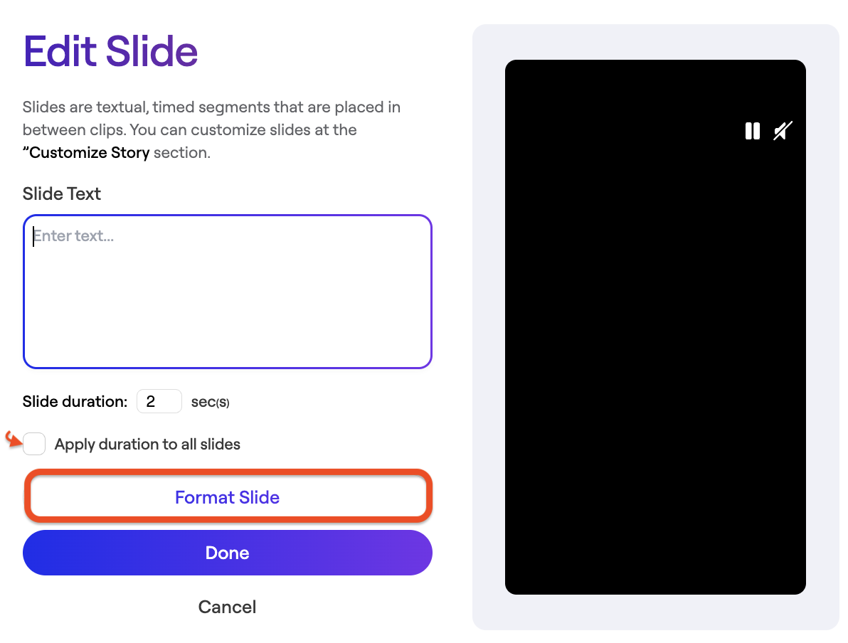 How to Add Slides (Dividers Between Clips)